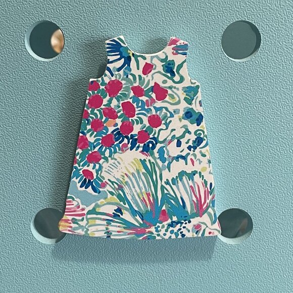 Lilly Pulitzer Shift Dress Bogg Charms-One of a Kind! - Picture 6 of 6